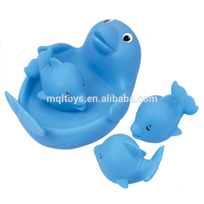 Best bath toy rubber toy sea animal rubber toy dolphin