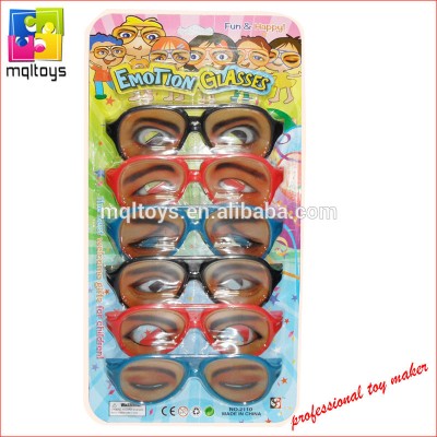 Novelty kids fake glasses plastic glasses toy