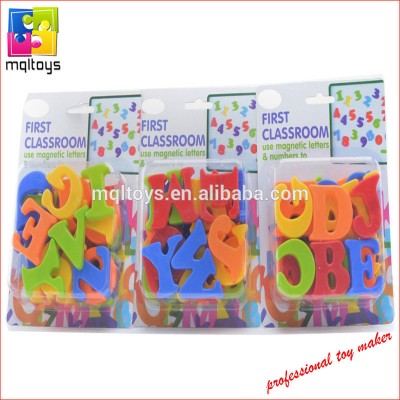 Safety plastic educational toy medium English letters learning