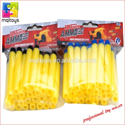 24PCS yellow EVA foam bullet darts for blaster toy gun